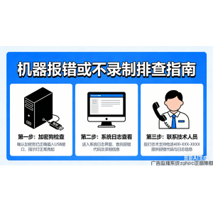 Q： 机器报错或不录制，该如何处理？
